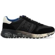 Baskets Premiata Baskets Lander en daim noir et nylon