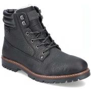 Boots Rieker black casual closed booties