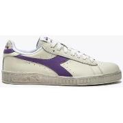 Baskets Diadora Game Low Waxed Blanc Violet