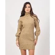 Robe Yes Zee Robe en maille col roulé femme