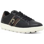 Chaussures Geox Sneaker Donna Black Brown D46WEA08504C9229