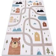 Tapis Rugsx Tapis FUN Polar pour enfants rues, forêt, 180x270 cm