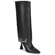 Bottes Karl Lagerfeld DEBUT II Fold Down Hi Leg Boot