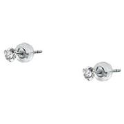 Bijoux Cleor Boucles d'oreilles en or 375/1000 et zircon