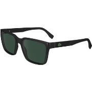 Lunettes de soleil Lacoste L6011S Lunettes de soleil, Noir/Vert, 56 mm