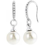 Boucles oreilles Sc Crystal B2075-CREAM