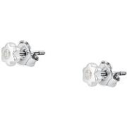 Boucles oreilles Cleor Boucles d'oreilles en Or 375/1000 et zircon