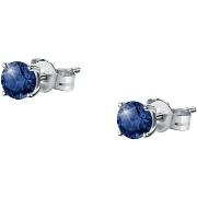 Boucles oreilles Live Diamond Boucles d'oreilles en Or 375/1000 et sap...