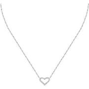 Bijoux La Petite Story Collier en argent 925/1000 et zircon