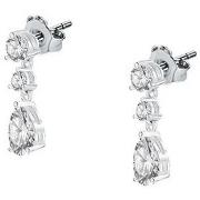 Boucles oreilles Cleor Boucles d'oreilles en argent 925/1000 et zircon