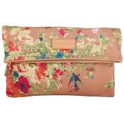 Sac bandoulière Christian Lacroix Pochette Eden 4 Fleurs Taupe