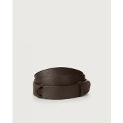 Ceinture Orciani NB0039 - MICRON NOBUCKLE-EBANO