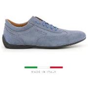 Baskets Sparco Imola-gp - Suede Blue Jeans