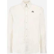 Chemise La Martina CCMC02-PP003 POPLIN-00001 OPTIC WHITE