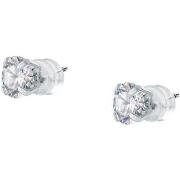 Boucles oreilles Cleor Boucles d'oreilles en or 375/1000 et zircon