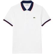 T-shirt Lacoste Polo homme Ref 63191 001 Blanc