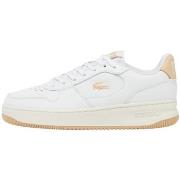 Baskets basses Lacoste Baskets Femme Ref 63520 WN8 Blanc Beige