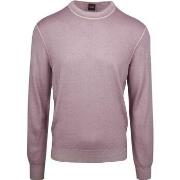 Sweat-shirt BOSS Pull Astefano Laine Violet