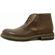 Boots Boomerang Bottine pour Homme, Cuir souple, Lacets - TO77