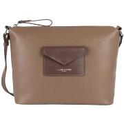 Sac a main LANCASTER Sac besace Ref 59027 Taupe 26*21*11 cm