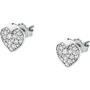 Boucles oreilles Morellato Boucles d'oreilles en acier et cristal