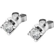 Bijoux Live Diamond Boucles d'oreilles en Or 375/1000 et diamant de sy...