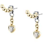 Boucles oreilles Morellato Boucles d'oreilles en acier et zircon