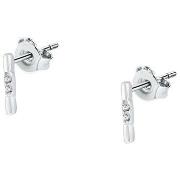 Boucles oreilles Cleor Boucles d'oreilles en argent 925/1000 et zircon