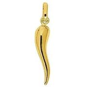 Pendentifs Brillaxis Pendentif piment or jaune 9 carats