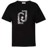 T-shirt Liu Jo T-shirt avec logo et strass