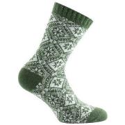 Chaussettes Kindy Mi-chaussettes en laine motifs all over jacquard