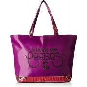 Cabas Le Temps des Cerises Sac Cabas GLITTER 5 Violet/Rose