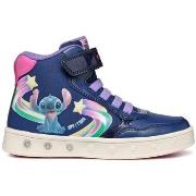 Baskets enfant Geox J Skylin Girl sneaker con luci