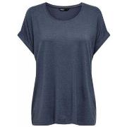 T-shirt Only TEE SHIRT ONLMOSTER S/S O-NECK TOP NOOS JRS - OMBRE BLUE ...