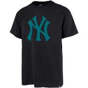 T-shirt '47 Brand 47 TEE MLB NEW YORK YANKEES IMPRINT ECHO FALL NAVY