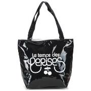 Sac Le Temps des Cerises Sac Shopping Rumba 16 Noir/Blanc