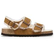 Sandales Birkenstock MILANO SHEARLING SUEDE LEATHER 1025515