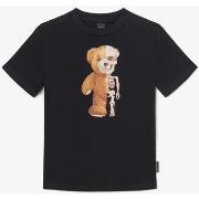 T-shirt enfant Le Temps des Cerises T-shirt pembrokbo noir imprimé