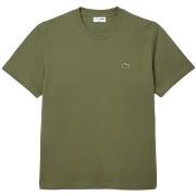 T-shirt Lacoste T shirt homme Ref 62387 BMY Kaki