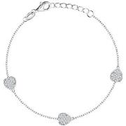 Bracelets Cleor Bracelet en argent 925/1000 et zircon