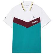 T-shirt Lacoste POLO TENNIS X DANIIL MEDVEDEV SLIM FIT EFFET SANS CO