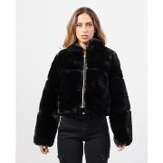 Manteau Yes Zee Bomber femme en éco-fourrure