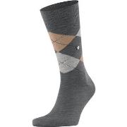 Chaussettes Burlington Laine Edinburgh Gris 3070