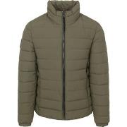 Veste Superdry Fuji Veste Bouffante Vert Olive