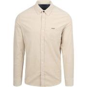 Chemise New Zealand Auckland NZA Chemise Omar Fine Corduroy Ecru