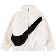 Manteau enfant Nike 36j828_giacca_ecopelliccia_bianco