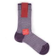 Chaussettes Red Sox Chaussettes Femme Jacquard Micro Losange Lurex