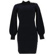 Robe courte Molly Bracken Knitted dress navy blue ladies