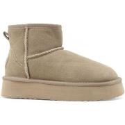 Chaussures Café Noir CAFENOIR Boot Mod Ugg Stivaletto Donna Taupe DR60...