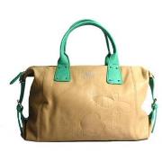 Sac Le Temps des Cerises Sac Elegance 6 Mastic/Vert